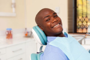 Man Ready for Tooth Extraction