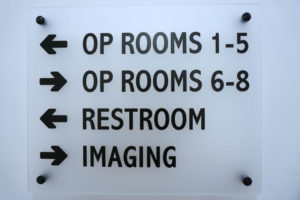 Dental Operatories Sign